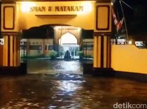 Hujan Sejak Pagi hingga Malam, Sejumlah Wilayah di Mataram Terendam Air