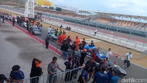 Shell Eco-marathon di Sirkuit Mandalika, Lombok Tengah, Nusa Tenggara Barat (NTB), Rabu (3/7/2024). (Foto: Edi Suryansyah/detikBali)
