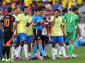 Brasil Gagal Kalahkan Kolombia, Wasit Disalahkan