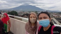 Pemandangan dari Food Court Pasa Ateh Bukittinggi