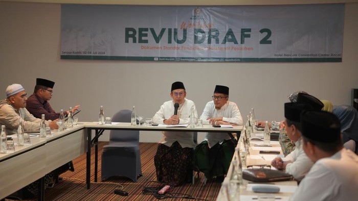 Workshop review draf 2 standar mutu pendidikan nonformal pesantren (dok istimewa)