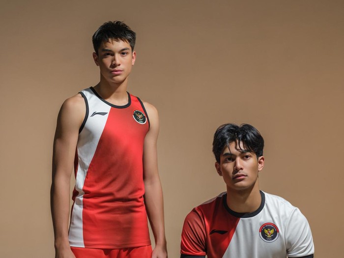 Baju Atlet RI Olimpiade 2024 Karya Didit Hedirprasetyo