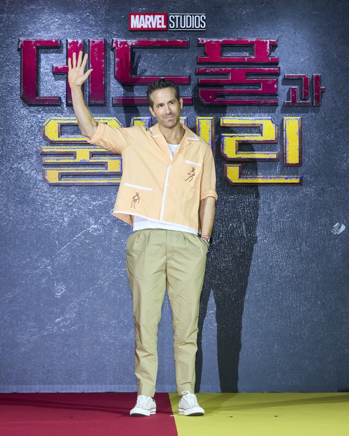 Press conference Deadpool & Wolverine di Korea Selatan.