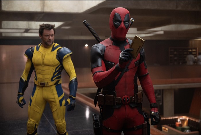 Cuplikan adegan Deadpool & Wolverine.