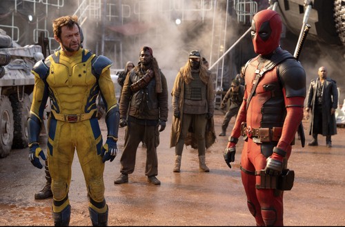 Cuplikan adegan dalam film Deadpool & Wolverine.