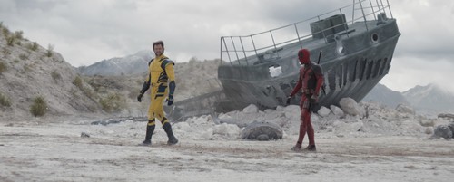 Cuplikan adegan dalam film Deadpool & Wolverine.