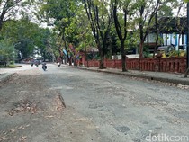 Jalan Rusak di Perkantoran Bima Cirebon Belum Jadi Prioritas Perbaikan