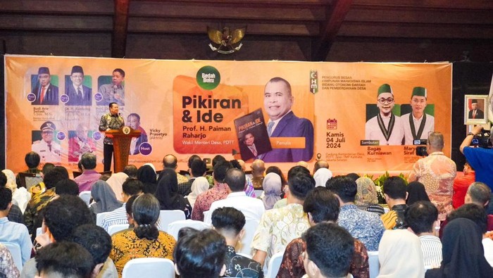 Ketua MPR RI Bambang Soesatyo mengapresiasi buku Pikiran dan Ide Prof. H. Paiman Raharjo.