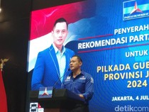 AHY Bicara Restu SBY Terkait Pertimbangan Demokrat Usung Calon di Pilkada