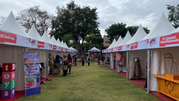 Klaten Gumregah Festival IKM 2024 di Alun-alun Klaten 2024.