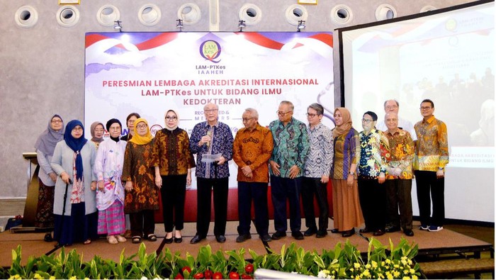 Peresmian Lembaga Akreditasi Internasional LAM-PTKes