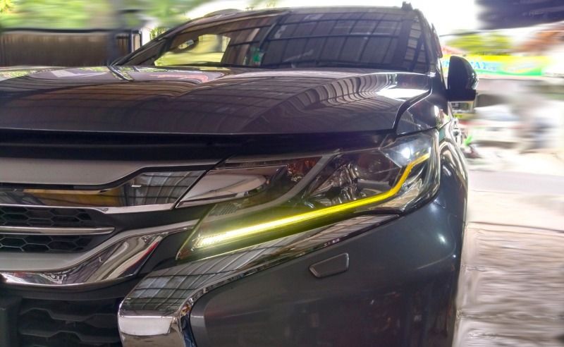 Lampu DRL LED Mitsubishi All New Pajero Sport