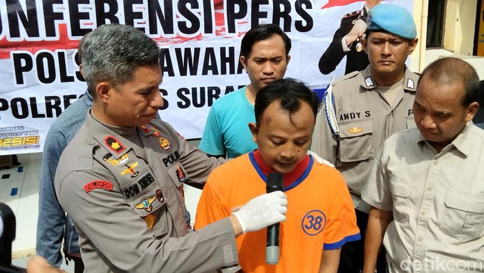 Maling HP di Surabaya tusuk ibu rumah tangga