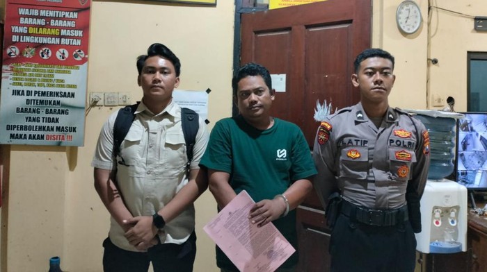 Mus, pengedar sabu di Pasuruan saat ditangkap