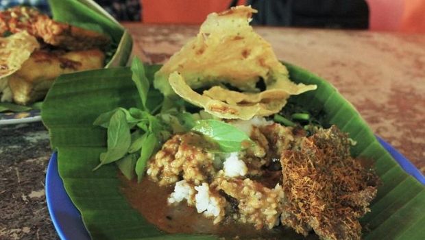 Nasi pecel khas Madiun di Jakarta