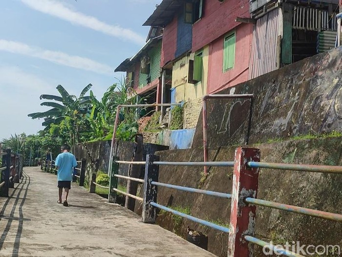 Penampakan kampung warna warni di Lubuklnggau
