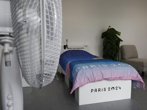 Begini Rasanya Tidur di Ranjang Atlet Olimpiade 2024