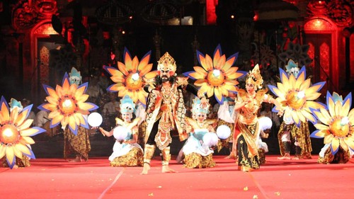 Penampilan Duta Kota Denpasar pada PKB XLV Tahun 2023. (Pemkot Denpasar)