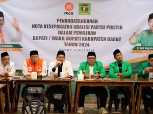 PPP dan PKS Sepakat Koalisi di Pilbup Garut 2024, Usung Siapa?