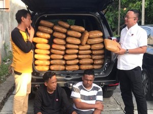 Polisi Gagalkan Penyelundupan 48 Kg Ganja dari Sumut di Sumbar