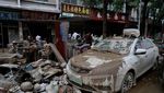 Potret Kerusakan Akibat Banjir di Pingjiang China