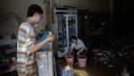 Potret Kerusakan Akibat Banjir di Pingjiang China