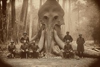 Potret Misterius Kala Bangsawan Thailand Abad ke-19 Berburu Monster