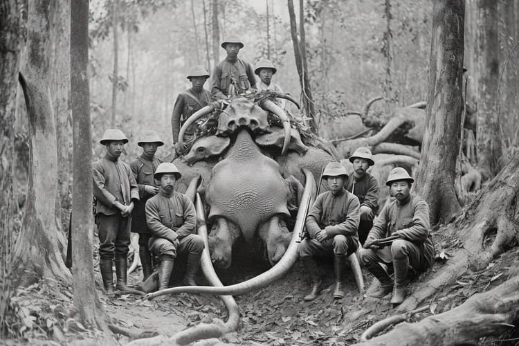 Potret Misterius Kala Bangsawan Thailand Abad ke-19 Berburu Monster Potret Misterius Kala Bangsawan Thailand Abad ke-19 Berburu Monster