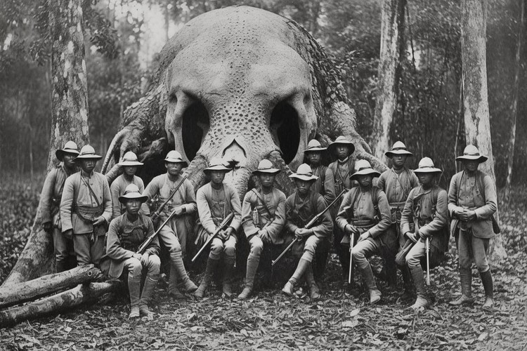 Potret Misterius Kala Bangsawan Thailand Abad ke-19 Berburu Monster Potret Misterius Kala Bangsawan Thailand Abad ke-19 Berburu Monster