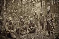 Potret Misterius Kala Bangsawan Thailand Abad ke-19 Berburu Monster