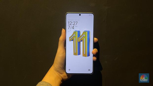 Profil Poco F6. (CNBC Indonesia/Rindi Salsabilla)