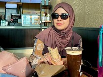 Potret Risty Tagor yang Hobi Nongkrong Cantik di Kafe