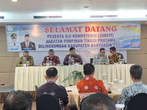 26 Pejabat Pimpinan Tinggi Pratama di Banyuasin Ikuti Uji Kompetensi