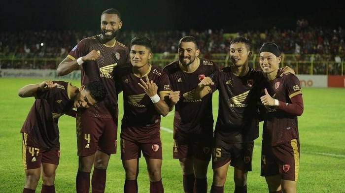 Skuad juara PSM Makassar di Liga 1 2022/2023.