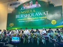 Sudaryono Disapa Menantu Habib Luthfi saat Acara Selawatan di Semarang