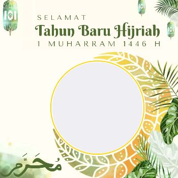 Twibbon Tahun Baru Islam 2024.