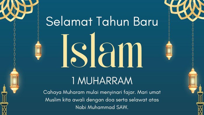 Ucapan Selamat Tahun Baru Islam 1446.