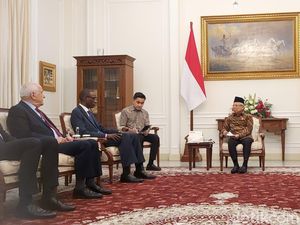 Biro Komite Palestina PBB Temui Wapres Maruf Bahas Situasi Gaza