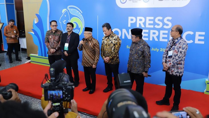 Wapres Maruf Amin di Surabaya