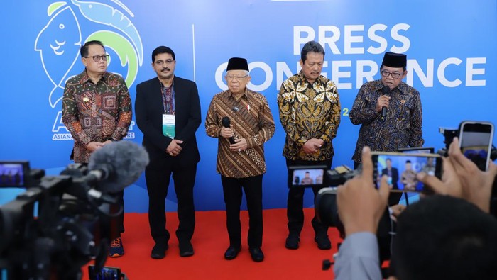 Wapres Maruf Amin di Surabaya