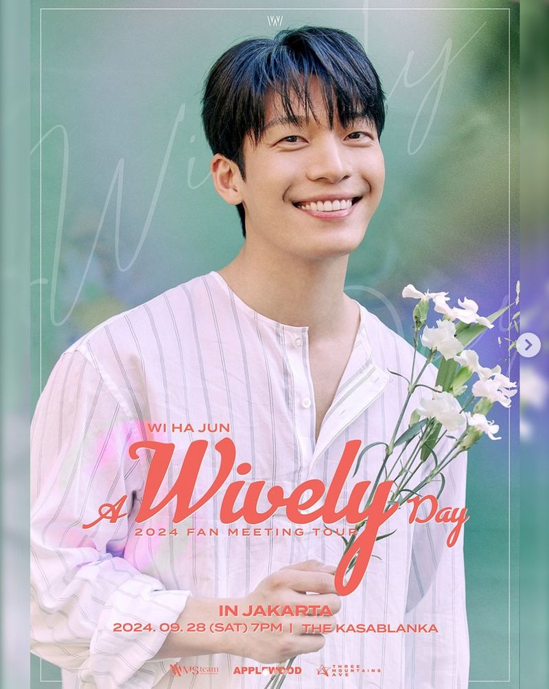 Wi Ha Joon menggelar fanmeeting pertamanya di Indonesia