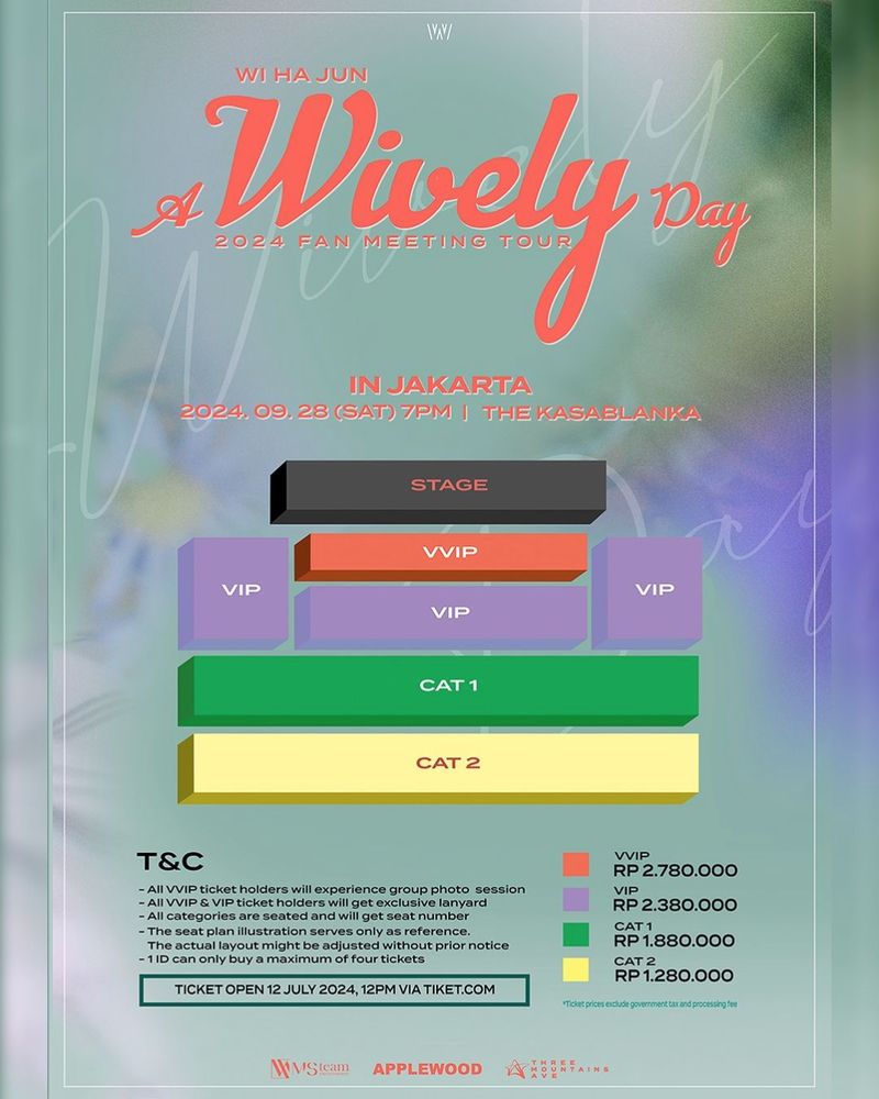 Wi Ha Joon menggelar fanmeeting pertamanya di Indonesia