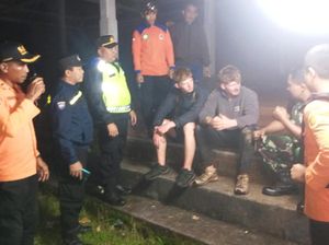 2 Turis Inggris Tersesat di Gunung Agung, Berhasil Ketemu tapi Lemas