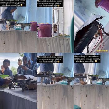 Fotografer ini terkejut ketika melihat lokasi resepsi pernikahan dipenuhi lalat. Postingan tersebut langsung viral di media sosial.