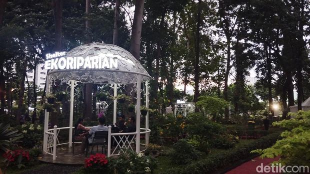 Arboretum Manggala di area Kementerian LHK. (Maulana/detikcom)