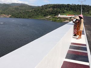 Penampakan Bendungan Pamukkulu Rp 1,6 T, Dibangun Selama 7 Tahun