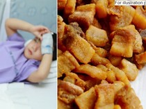 Diduga Kebanyakan Makan Daging Babi Bocah 10 Tahun Alami Darah Tinggi