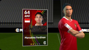 Marselino Ferdinan. Foto: (eFootball 2024).
