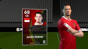 Justin Hubner. Foto: (eFootball 2024).