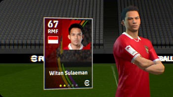 Witan Sulaeman. Foto: (eFootball 2024).